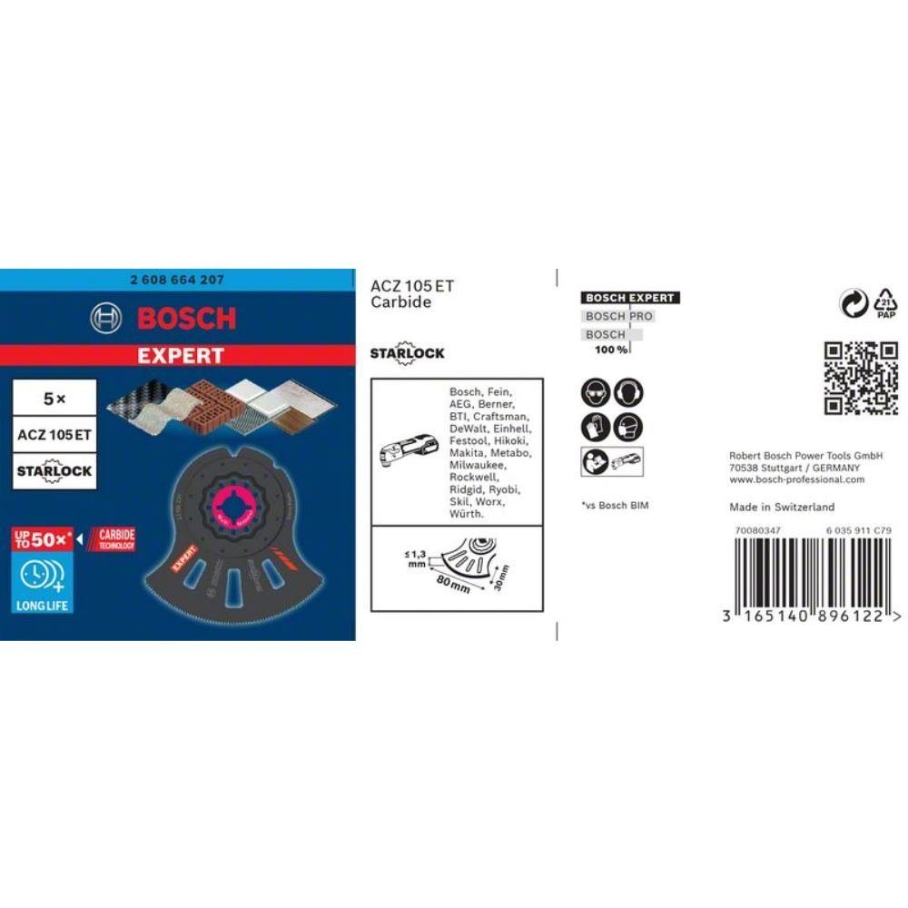 Segment (Segmentsägebla Segmentsägeblatt Blade MultiMaterial Expert BOSCH