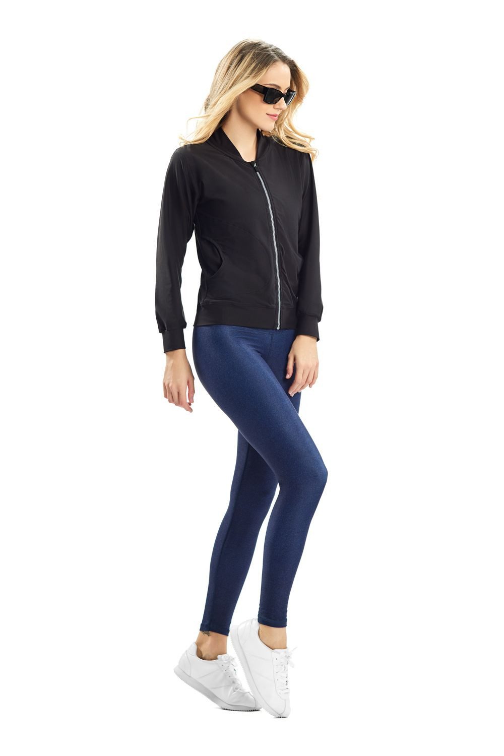 Winshape Bomberjacke Functional Comfort Bomber Jacket J007C Ultra weicher Funktionsstoff
