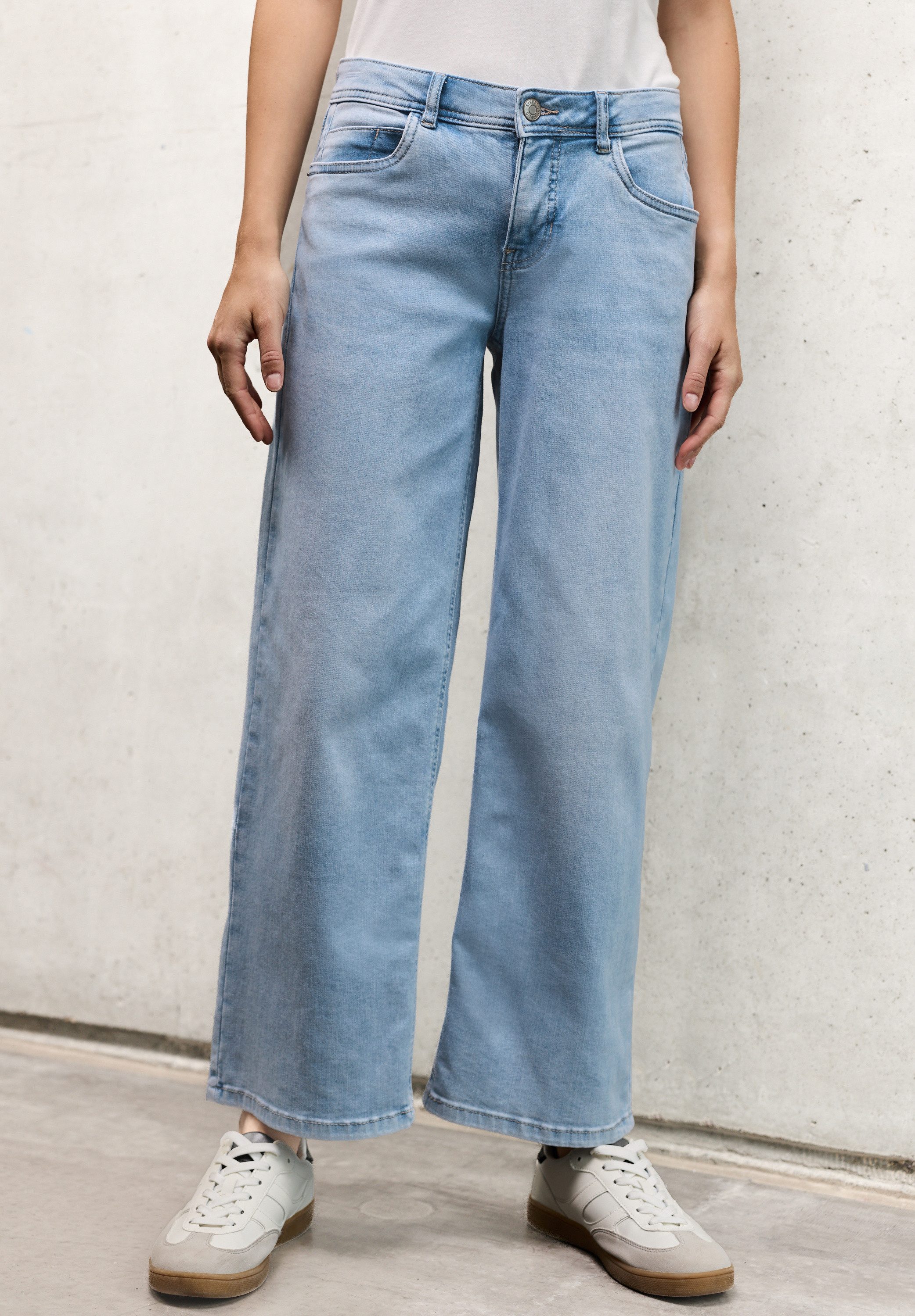 STREET ONE STUDIO Comfort-fit-Jeans Middle Waist günstig online kaufen