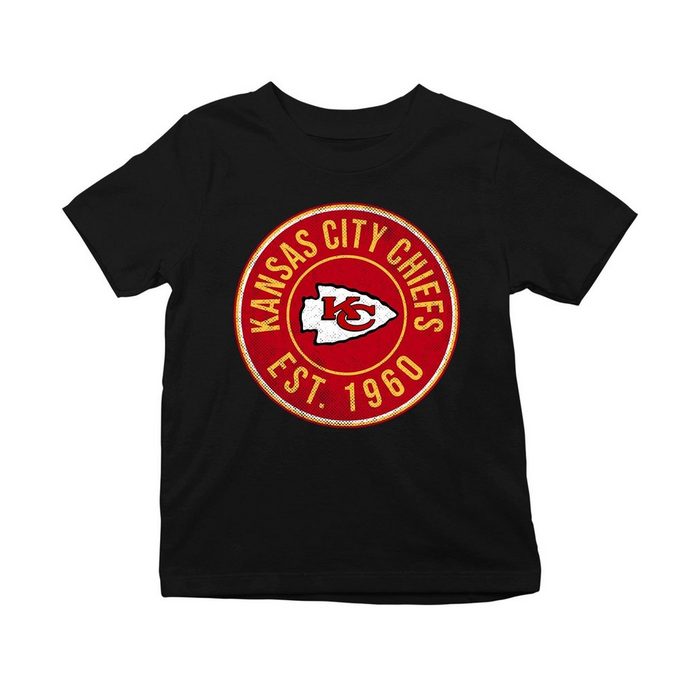 Quattro Formatee Kurzarmshirt Kansas City Chiefs - American Football NFL Super Bowl Kinder T-Shirt (1-tlg)