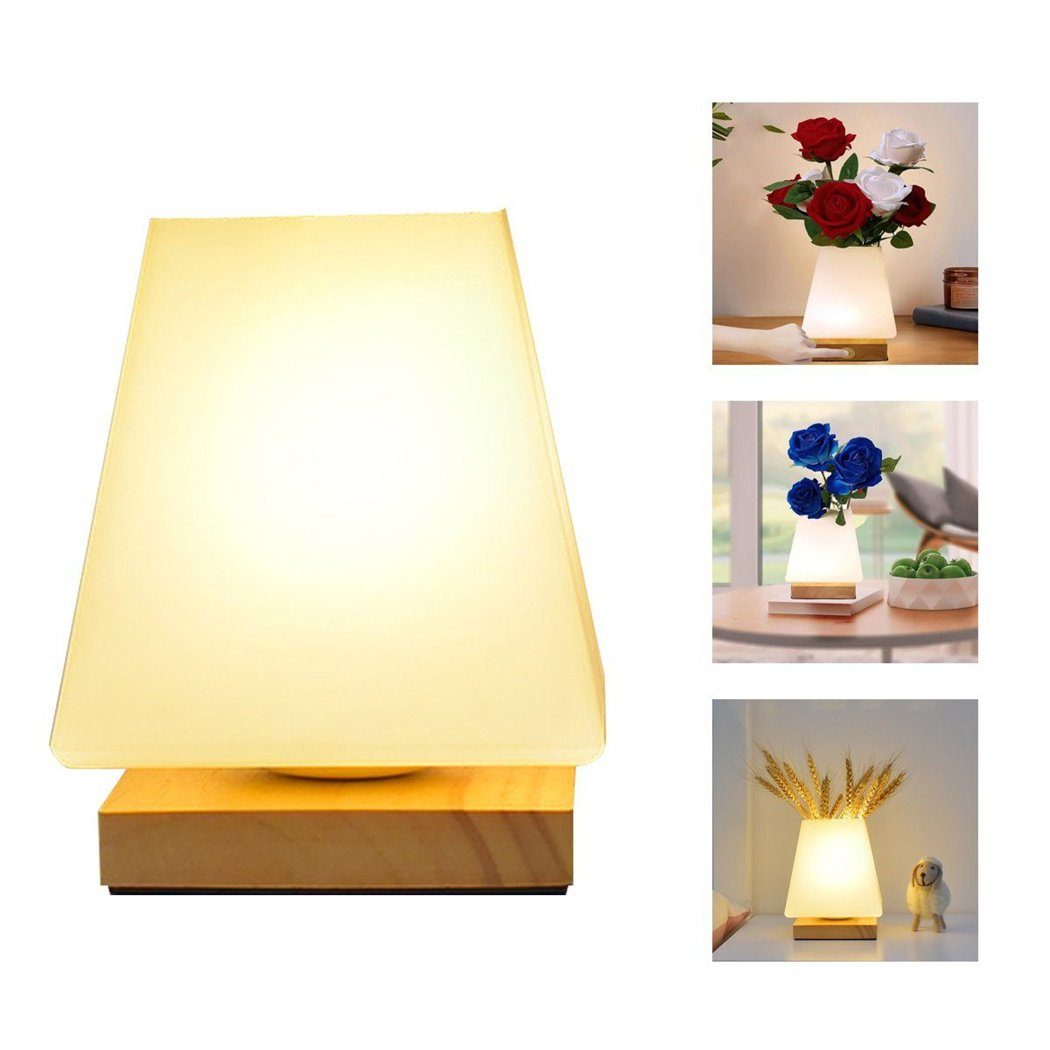 LED-Dekolampe, Nachtlicht dimmbar, Vasen-Tischlampe, Wohnzimmerdekoration LED DAYUT
