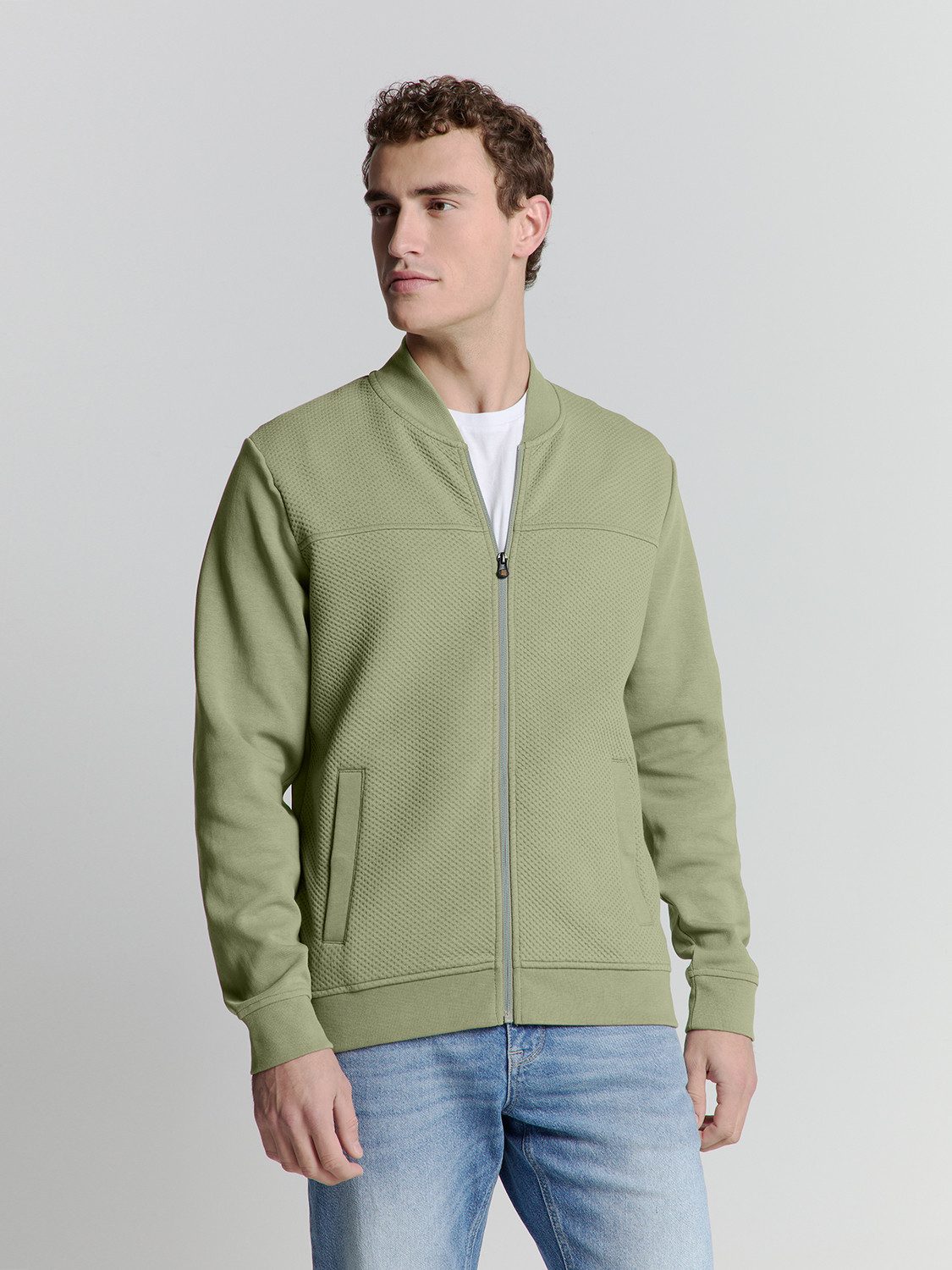NO EXCESS Sweater No Excess Jacquard günstig online kaufen