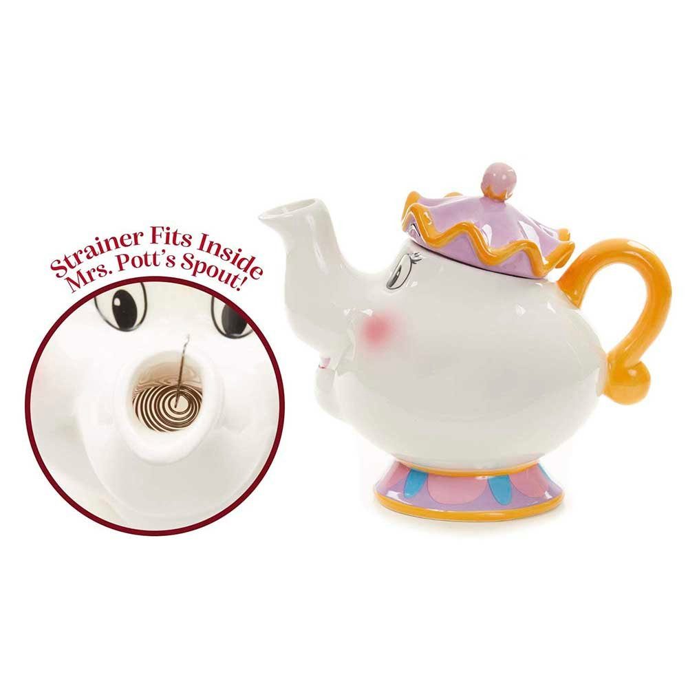 Die Steinzeug, Teekanne und Tasse Pottine Teekanne Biest Schöne Paladone von Madame Madame Potti, das