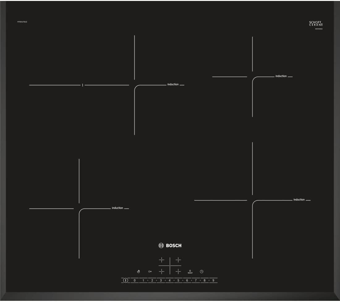 BOSCH Flex-Induktions-Kochfeld von SCHOTT CERAN® PIF651FC1E