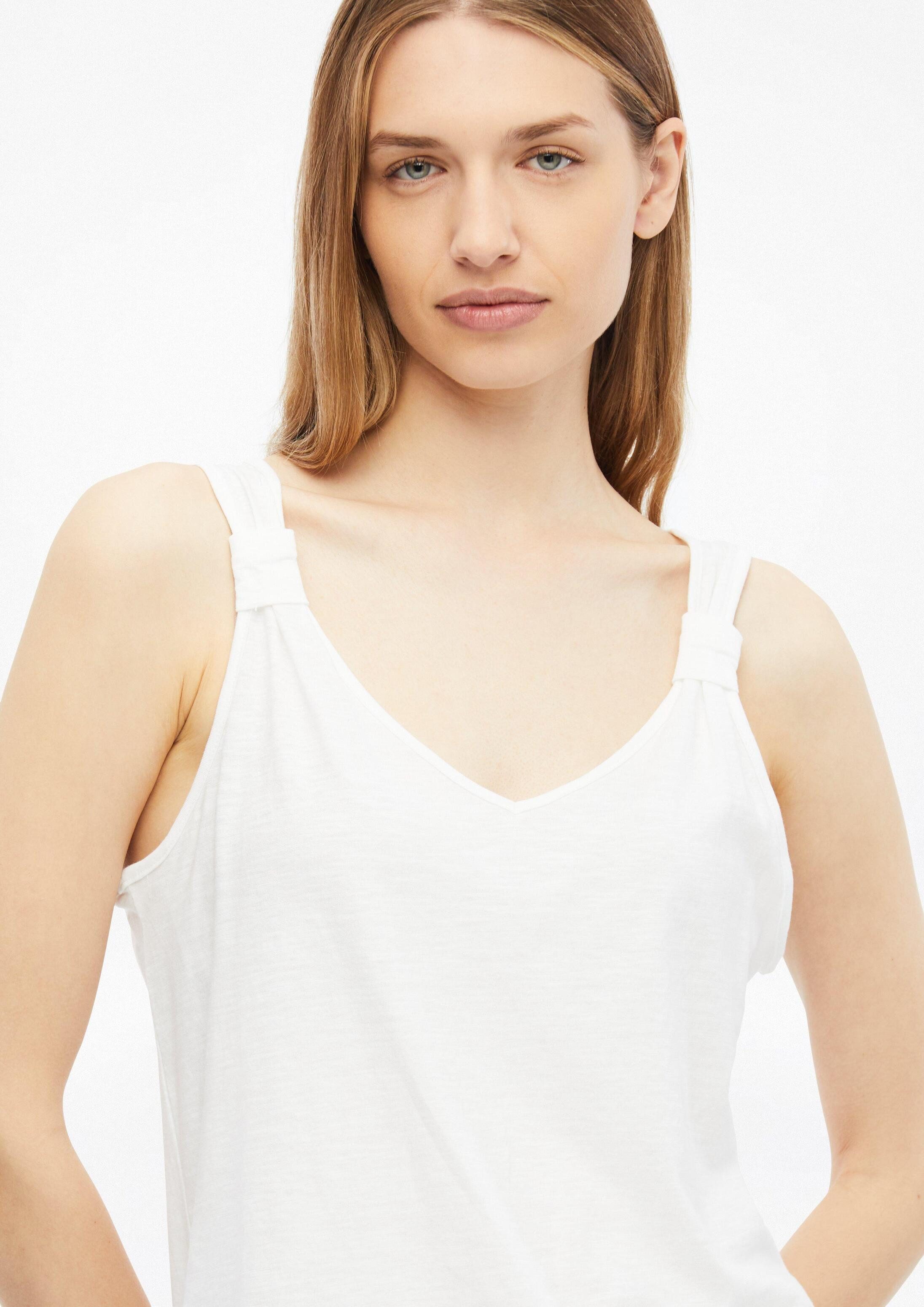 s.Oliver Muscleshirt T-Shirt Top mit V-Ausschnitt – Bild 4 von 5