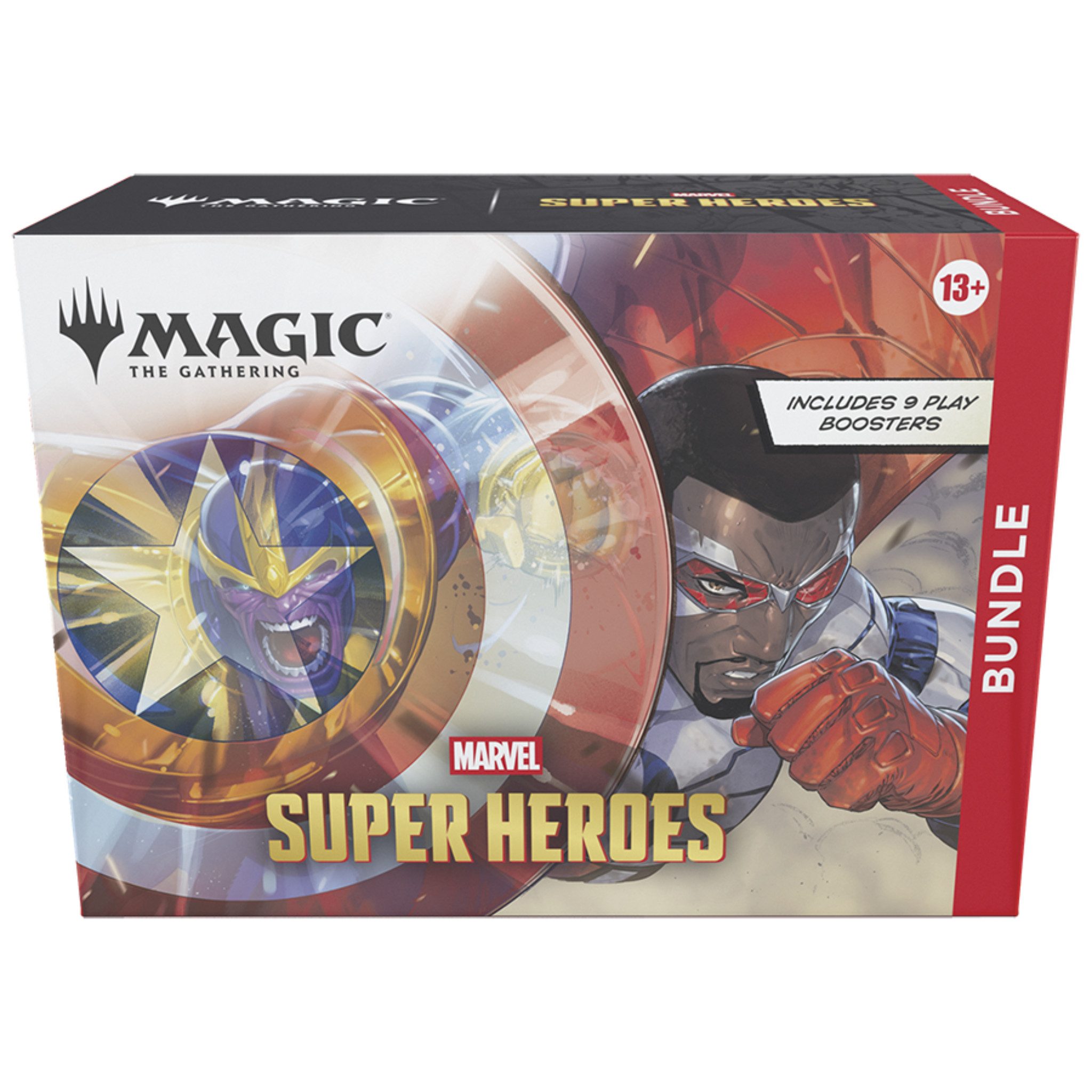 Magic the Gathering Sammelkarte MTG Marvel Super Heroes Bundle Box Englisch