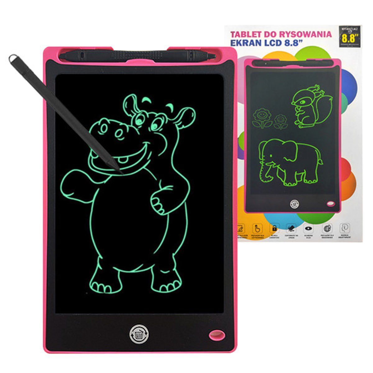 Wisam Tablet-Halterung Trusty Grafik-Tablet Pink
