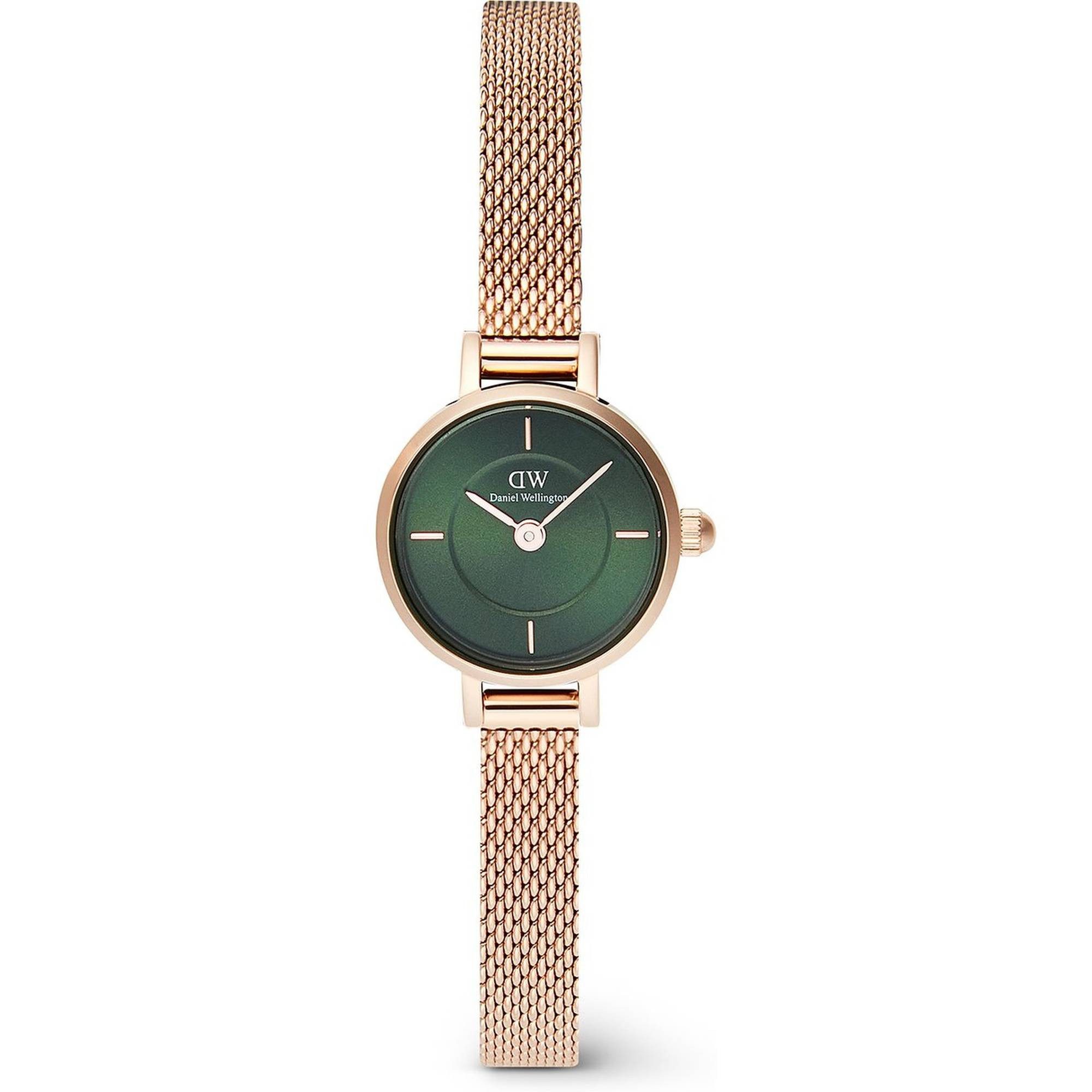 Quarzuhr Petite Mini Emerald Melrose