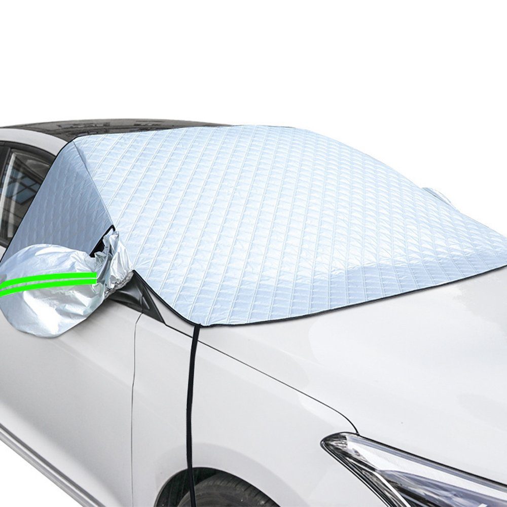 Scheibenabdeckung GelldG Auto Frontscheibenabdeckung Sonnenschirm-Schutzhülle