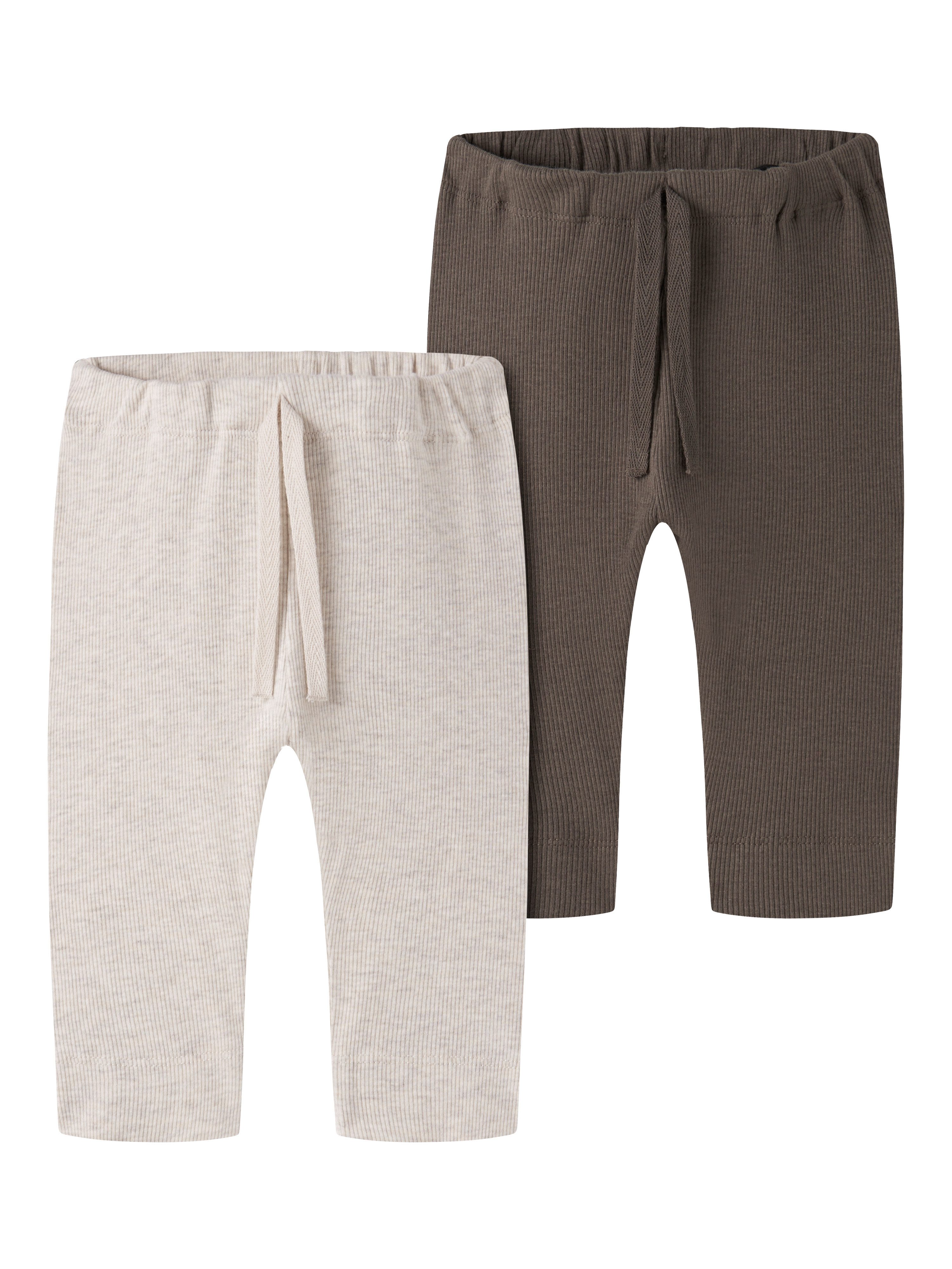 Name It Jerseyhose NBNKAB 2P PANT NOOS (Packung, 2-tlg) Baumwollmischung, regular fit