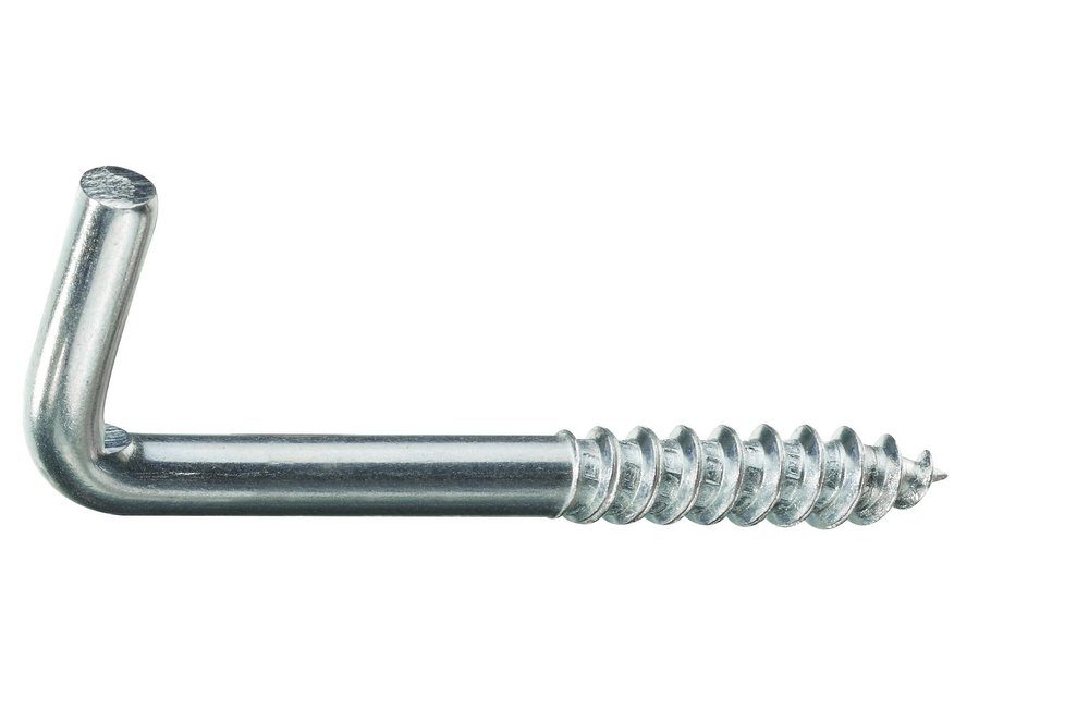 HSI Schrauben-Set HSI Schraubhaken, gerade Art.4, Eisen, verzinkt, 3,2x 40 mm, 8 STK