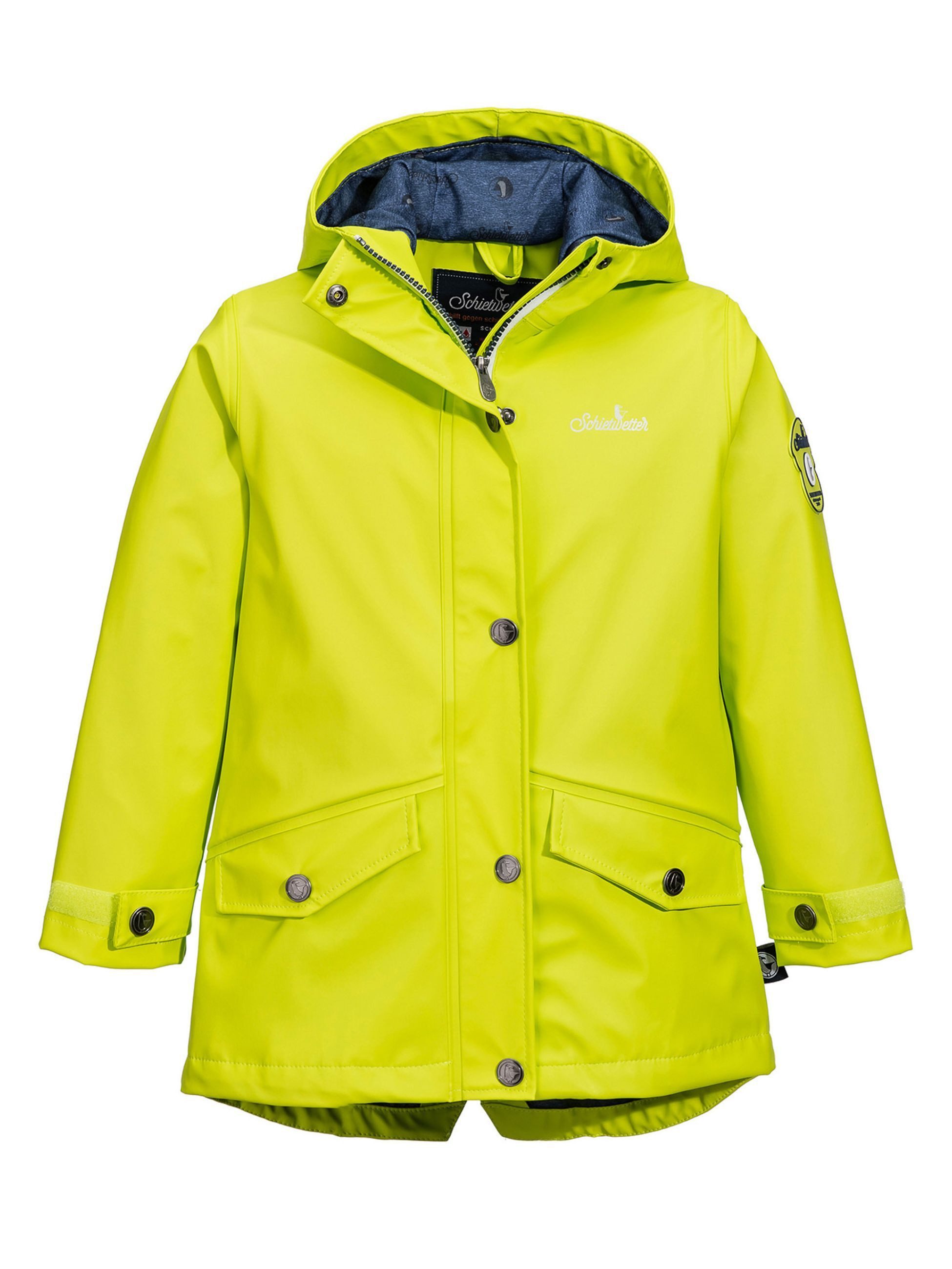 Schietwetter Regenjacke Unisex Kinder Mädchen Regenjacke Parka