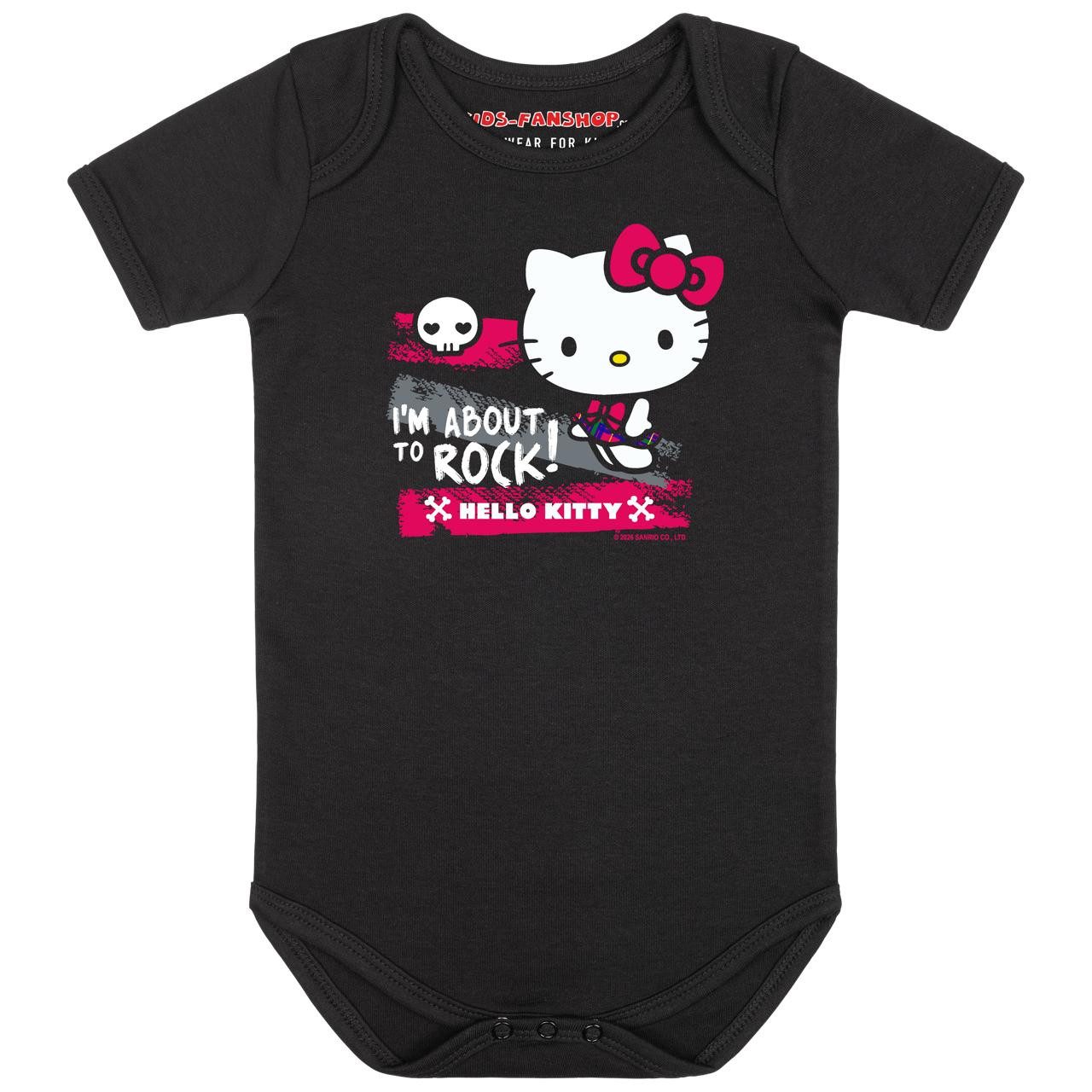 Kurzarmbody mit Hello Kitty (About to Rock) Aufdruck für Babys (0–24 M)
