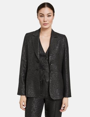 Taifun Jackenblazer Blazer aus glanzvollem Jacquard