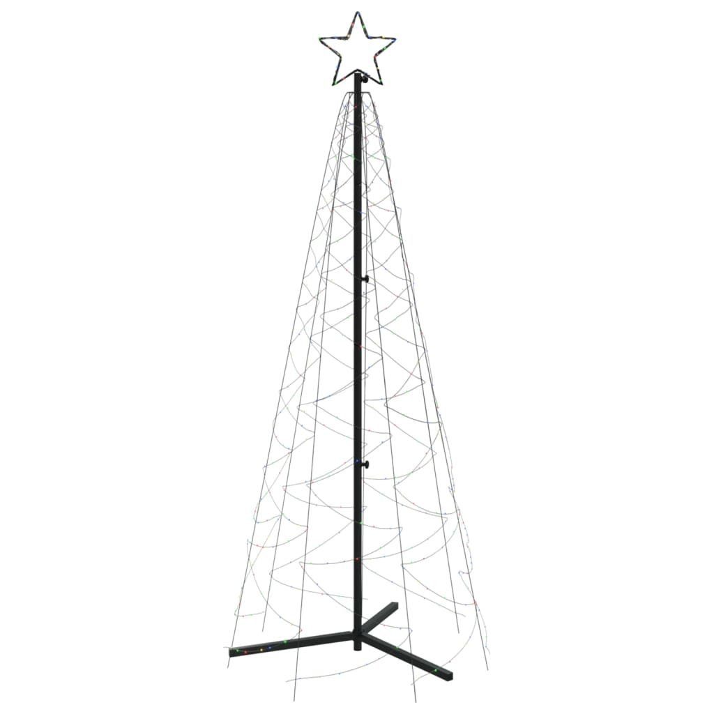 LED LED-Weihnachtsbaum 70x180 cm vidaXL LEDs 200 Kegelform Mehrfarbig Baum