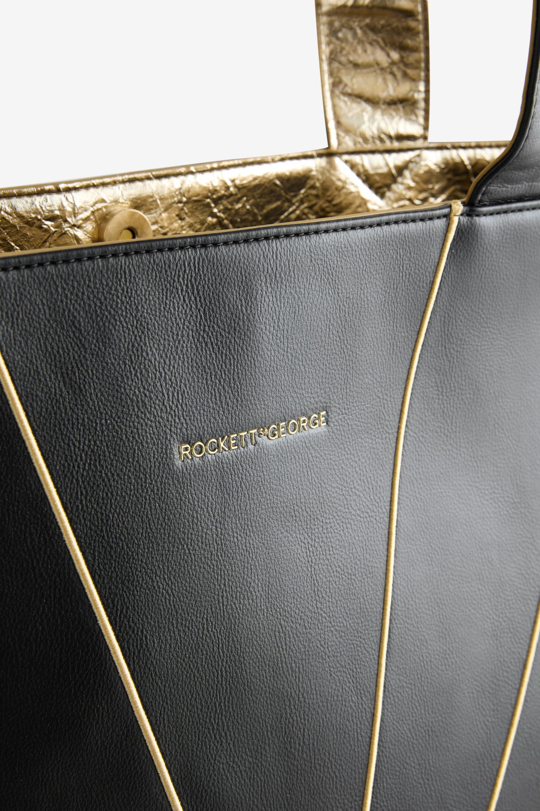 Rockett St George Handtasche Rockett St George große Tragetasche mit Goldstern (1-tlg)