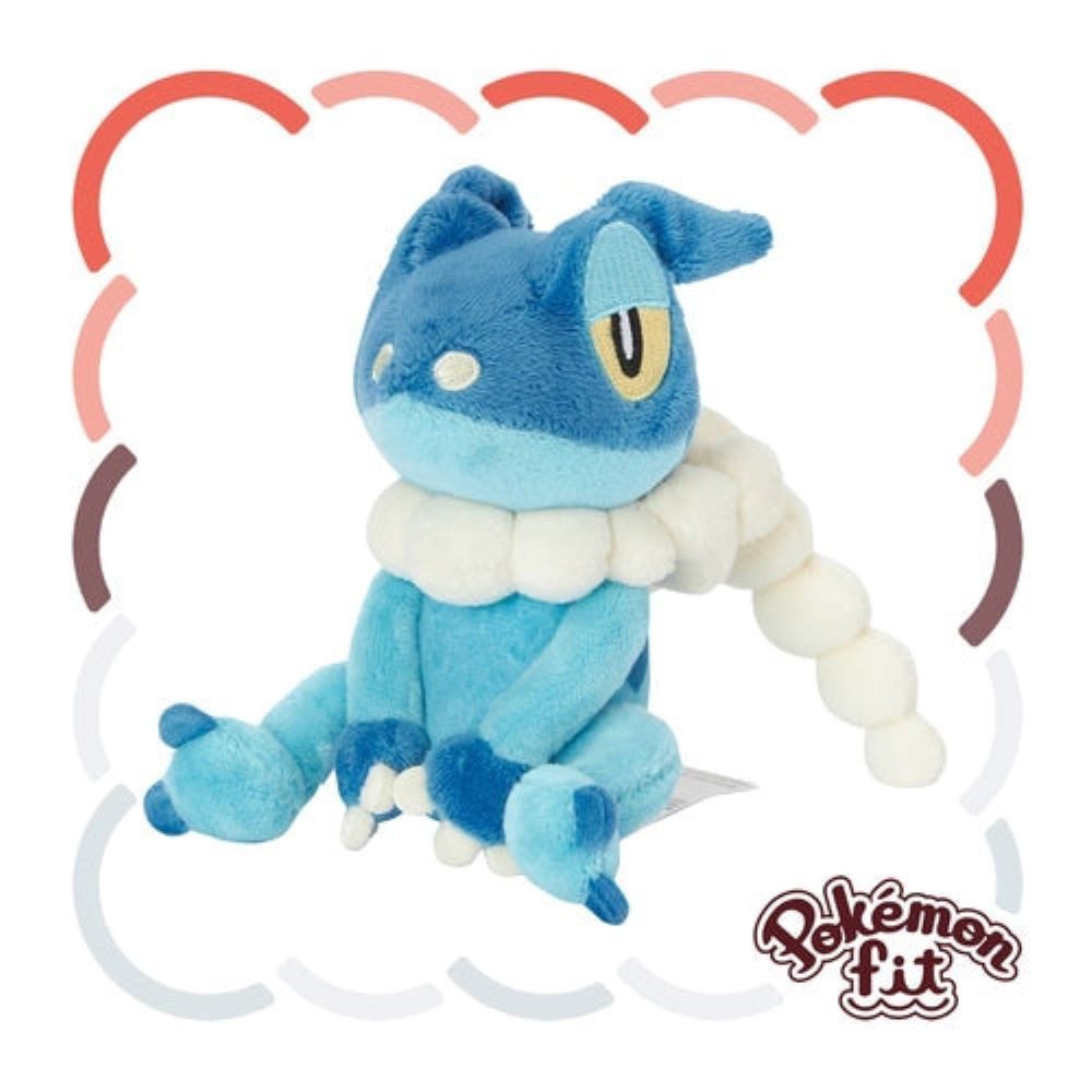 Plüschfigur Pokemon Amphizel Kuscheltier - 12 cm Plüschtier Frogadier Original
