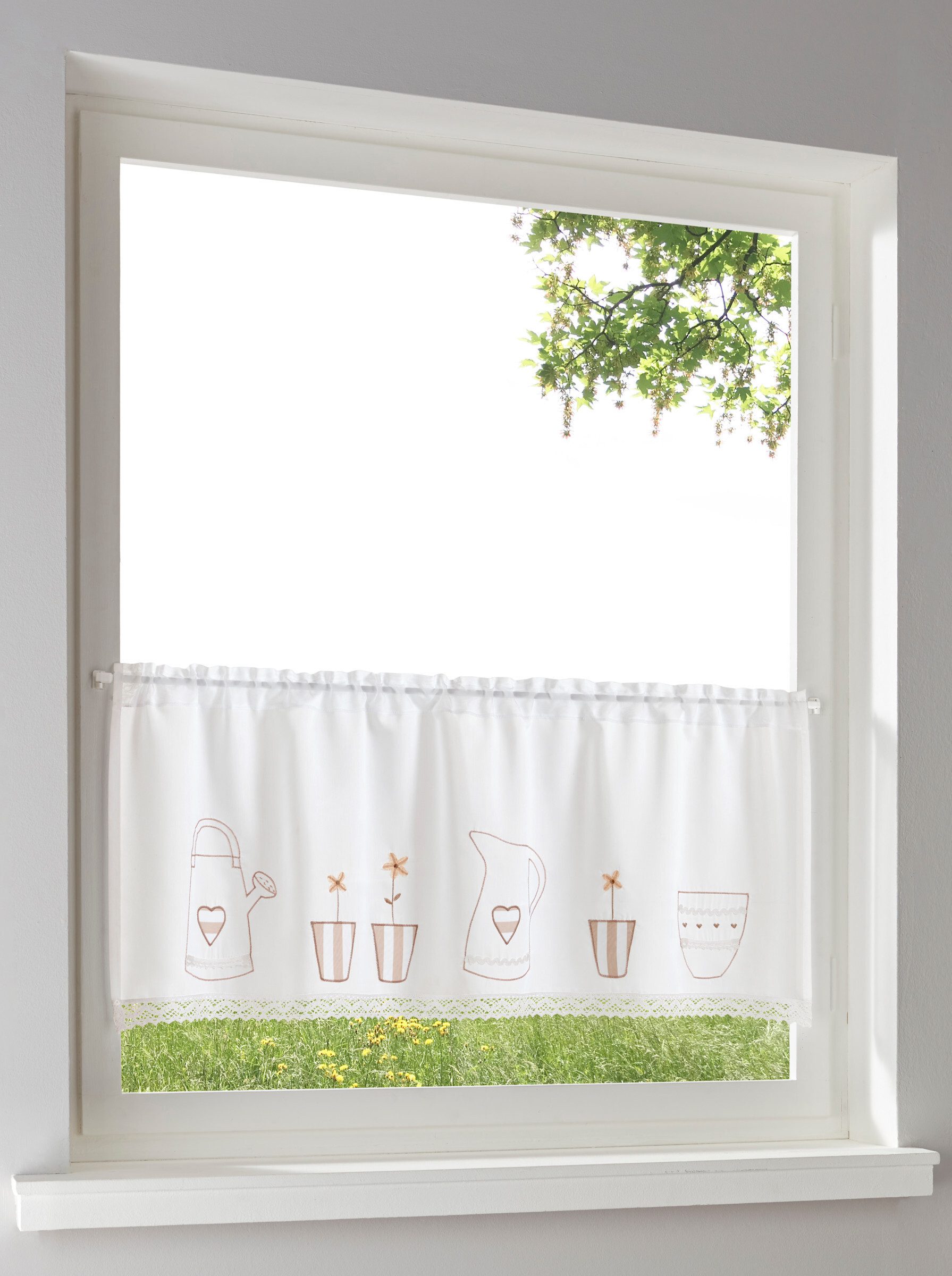 Gardine Querbehang .