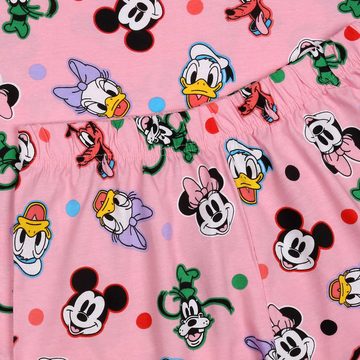 Sarcia.eu Pyjama Mickey Mouse Disney Kurzärmeliger Rosa Pyjama für Damen L