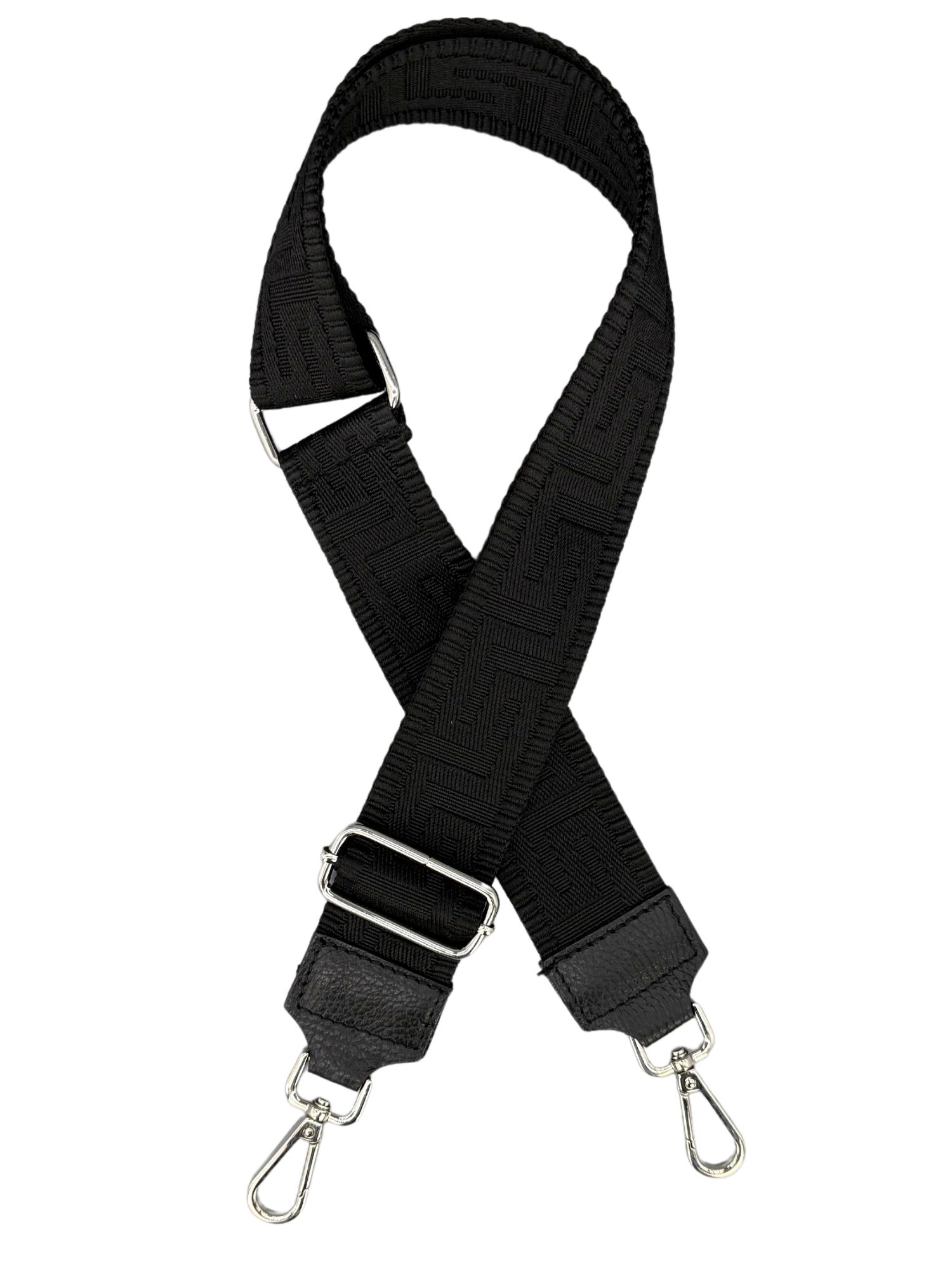Adel Bags Плечові ремені Taschengurt Schwarz, Verstellbarer Taschenriemen, 5cm Breit hergestellt in Italien