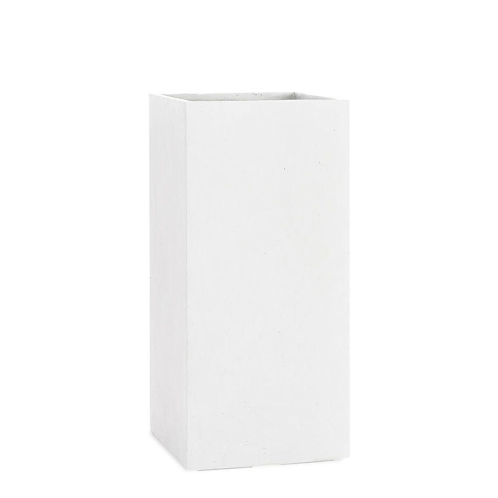 Pflanzwerk® Pflanzkübel TOWER Premium Blumenkübel Pflanzsäule Fiberglas mit Lotus-Effekt