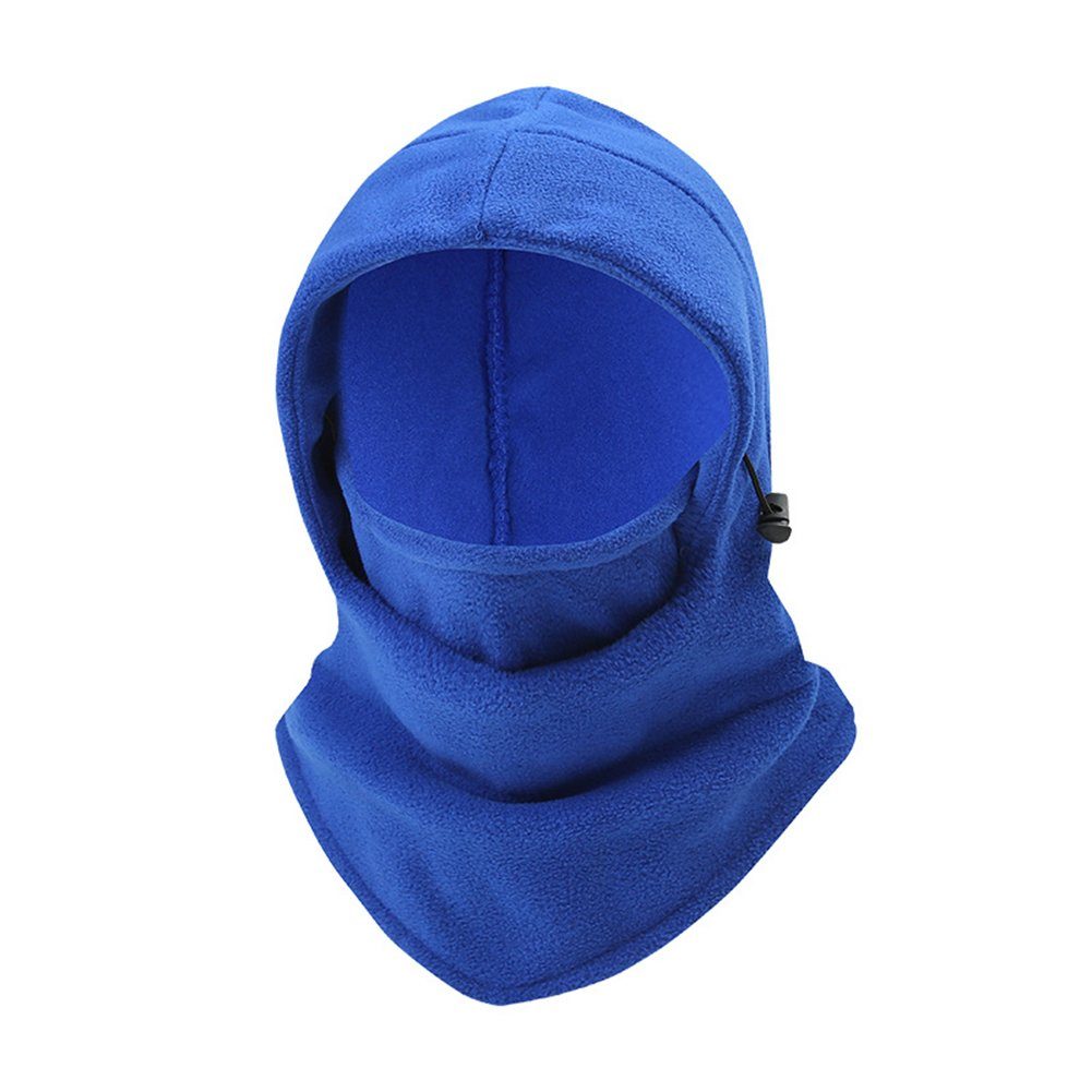Blusmart Skimütze Outdoor-Radsport-Kopfbedeckung, Unisex, Outdoor-Gesichtsabdeckung blau