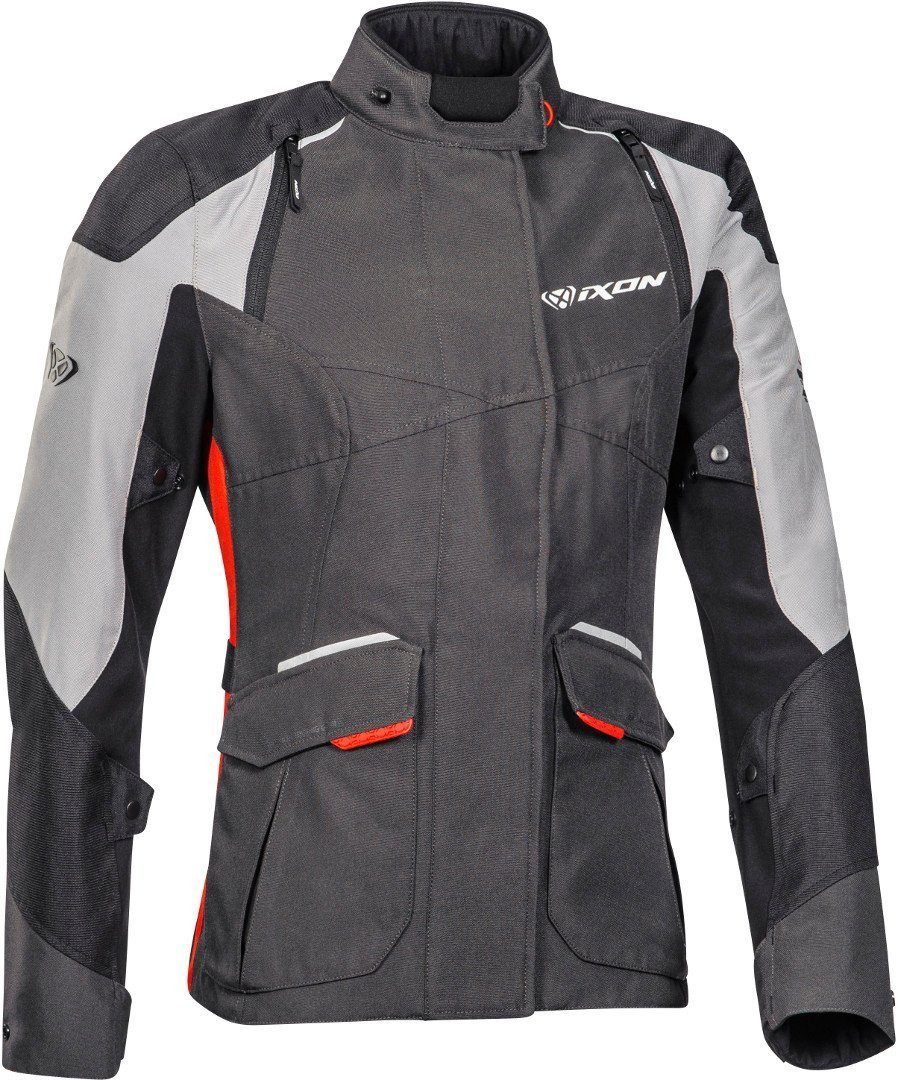 PROBIKER Cordura Damen Motorrad Textiljacke – Grau-Schwarz – Größe 36 Bis 44 PROBIKER Cordura Damen Motorrad Textiljacke – Grau-Schwarz – Größe 36 Bis 44
