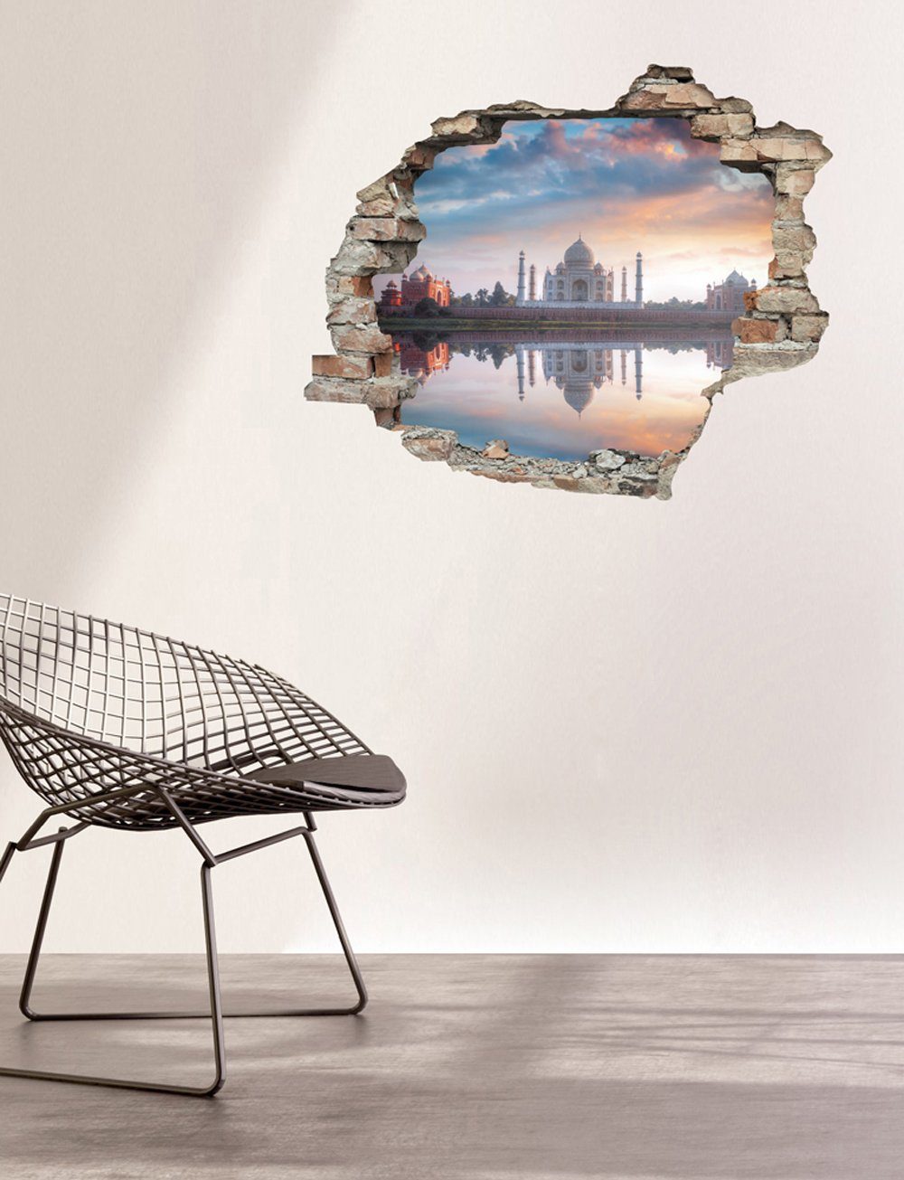 queence Wandtattoo Taj Mahal (1 St), Wandsticker, Wandbild, selbstklebend, günstig online kaufen