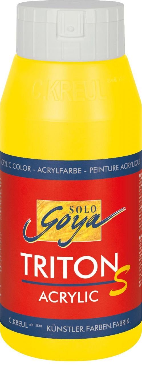 Kreul Künstlerstift 750 Goya Solo hell Triton Acrylic S echtgelb Kreul