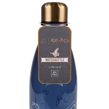 Sarcia.eu Feldflasche Harry Potter Hogwarts Trinkflasche aus Kunststoff, transparent 1L