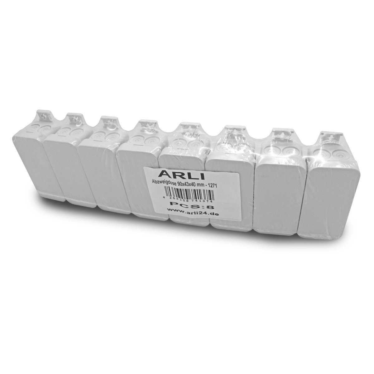 ARLI ARLI Abzweigdose 90 x 43 x 40 mm Industriegehäuse Steckdosenverteiler