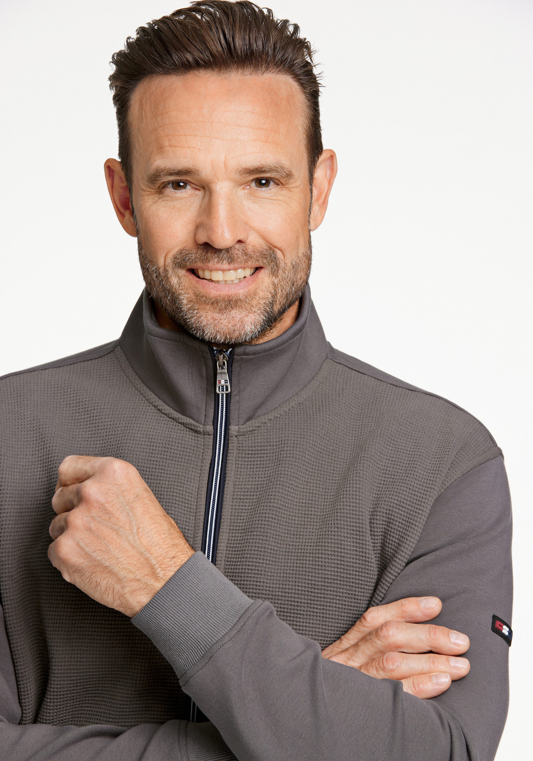 BISON Sweatshirt Sweatshirt Comfort Fit