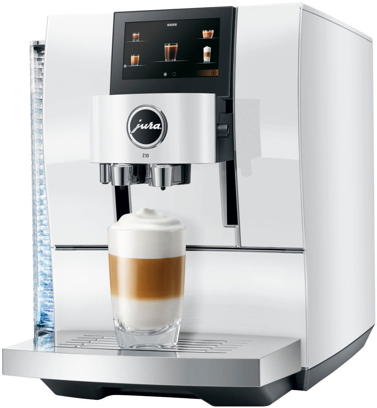 [Weniger als der halbe Preis] JURA Kaffeevollautomat 15410 Z10 (EA) White Diamond