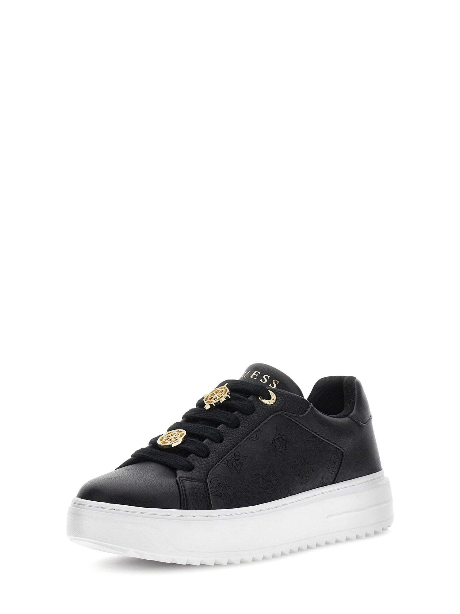 Guess DUENA Sneaker Freizeitschuh, Halbschuh, Schnürschuh, mit Schmuckelementen