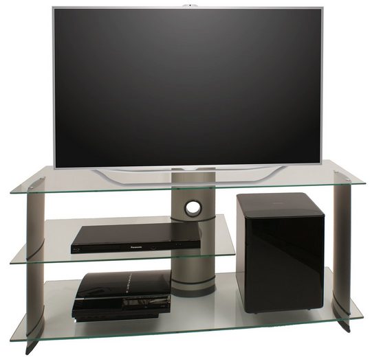 VCM TV-Rack »TV Möbel "Subuso Silber" Alu / Glas« | OTTO