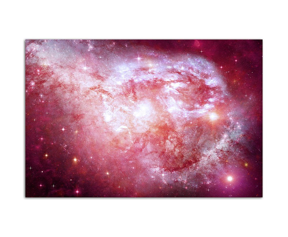 Leinwandbild 120x80cm Sterne Planet Weltall Galaxie