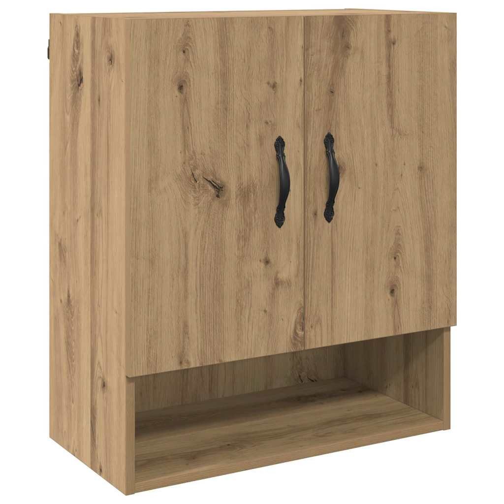 vidaXL Aktenschrank 60 x 31 x 70 cm Aktenschrank Eiche handwerklich 60x31x70 cm Wandmontag