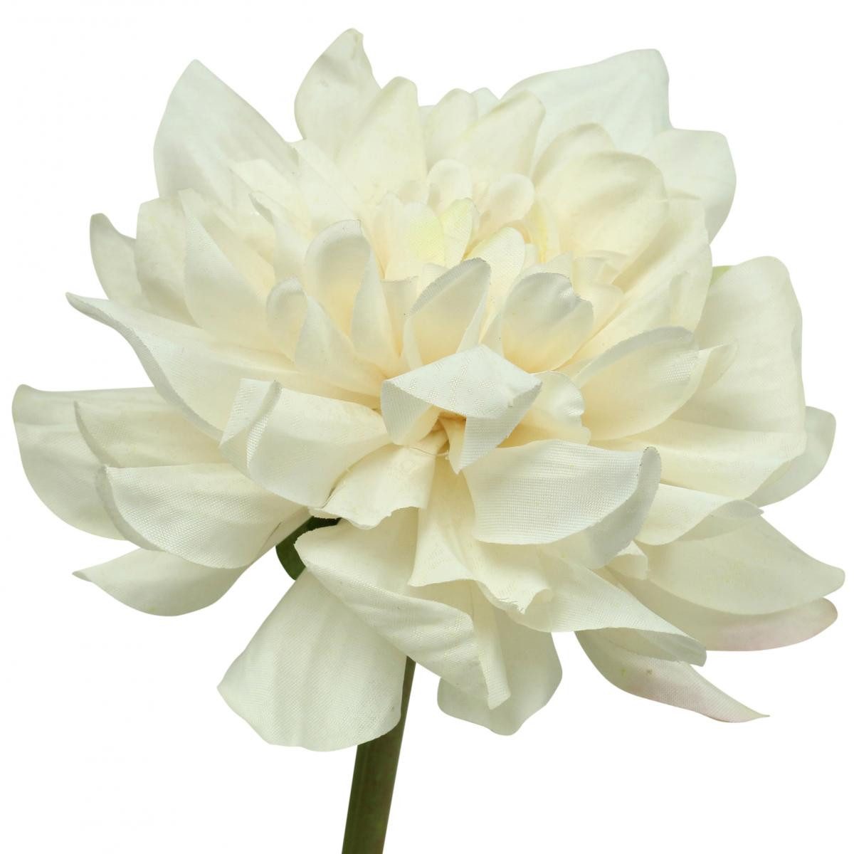 Kunstblume Kunstblume Dahlie Weiß Deko-Blume mit günstig online kaufen