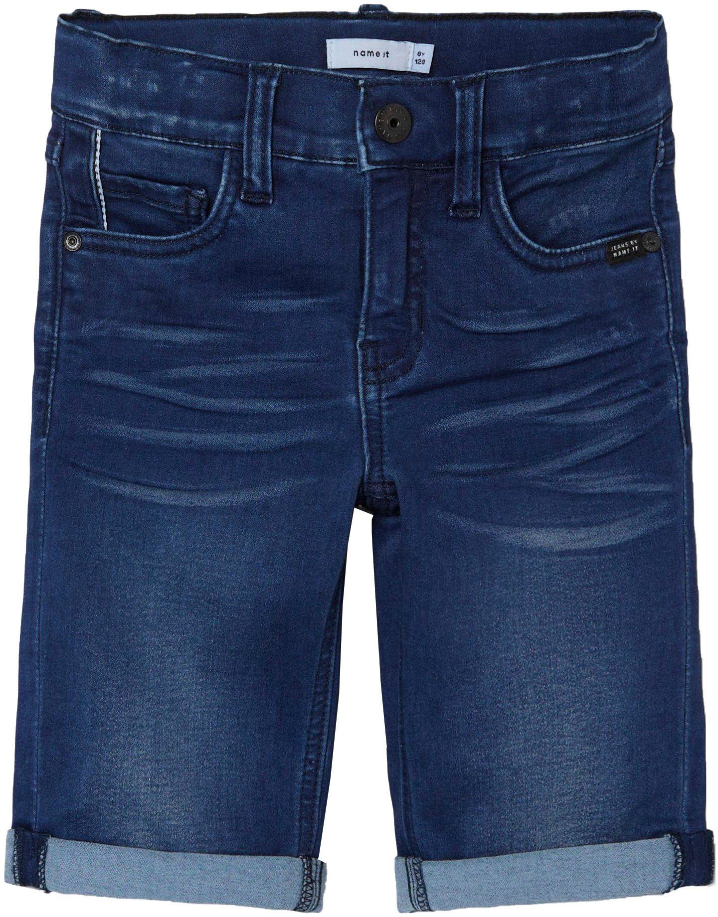 Name It Jeansshorts NKMTHEO XSL DNM L SHORTS 6622-CL NOOS, Denim aus  Materialmix mit Baumwolle und Stretch