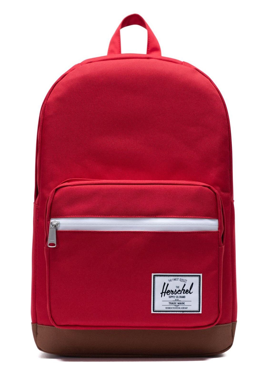 Red Brown Saddle Pop / Herschel Rucksack Quiz