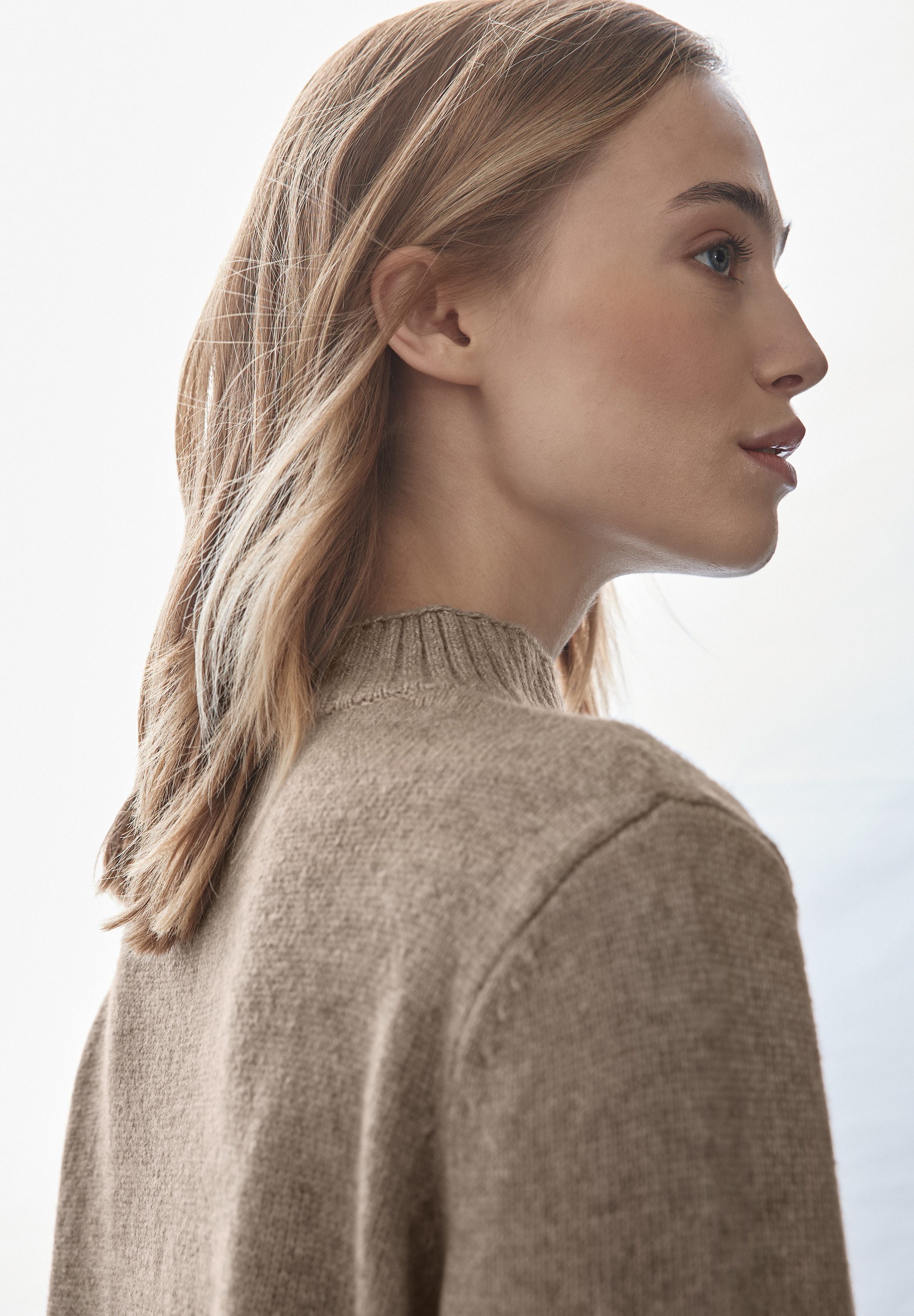 STREET ONE Strickpullover mit Rippbündchen