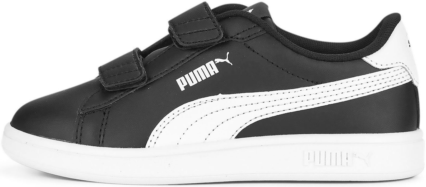 PS Sneaker White SMASH Klettverschluss L mit 3.0 PUMA Black-PUMA V PUMA