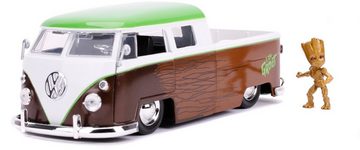 JADA Modellauto Modellauto H.R.Marvel Groot 1963 Bus Pickup mit Figur 1:24 253225013