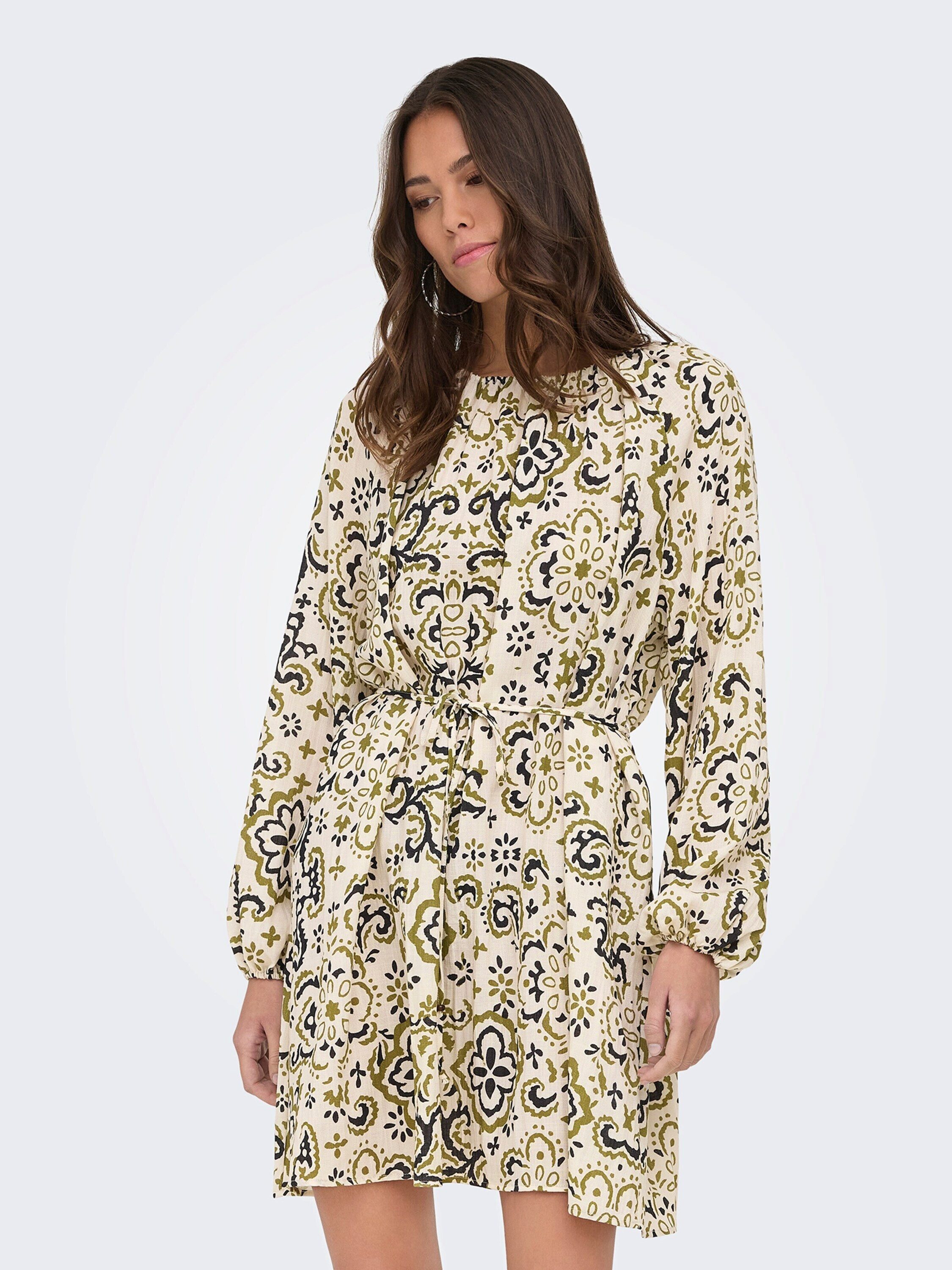 ONLY Cocktailkleid ONLAZZY (1-tlg) Drapiert/gerafft