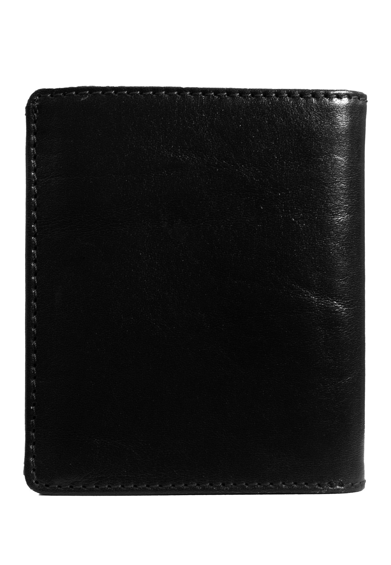 Braun im RFID schwarz Büffel Geldbörse 8CS, COUNTRY Hochformat geräumigen Geldbörse H