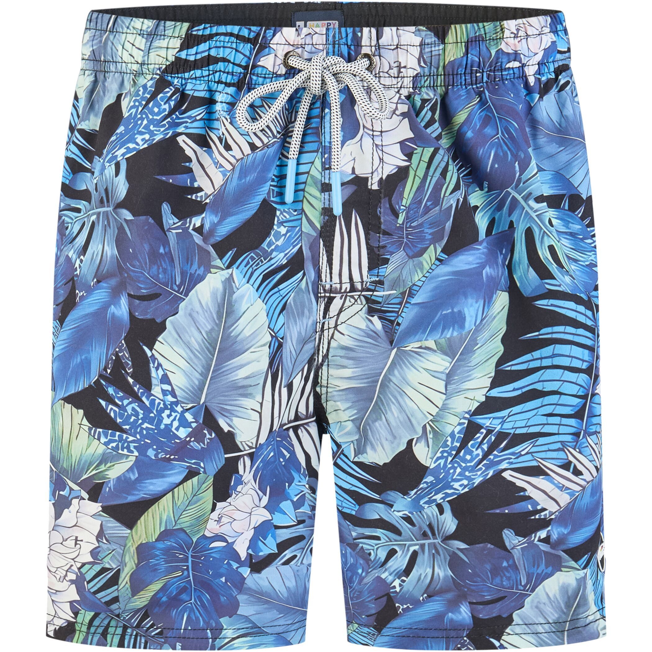 HAPPY SHORTS Badehose HAPPY SHORTS Herren Badeshorts Strandshort Hawaii S - XXL