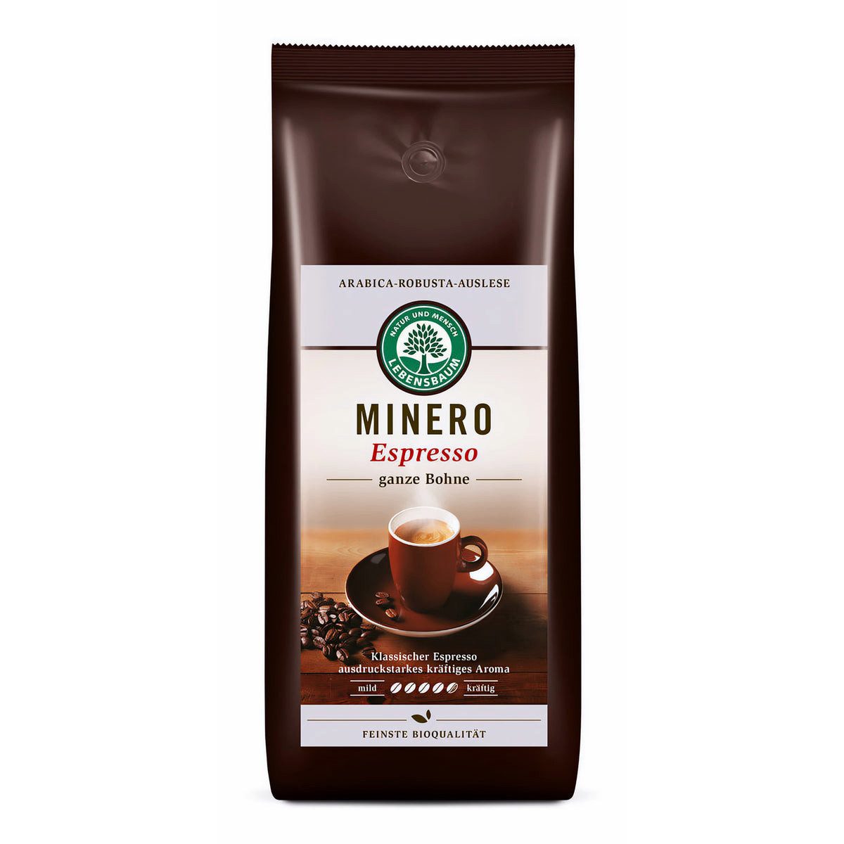 leben Kaffee Lebensbaum Bio Espresso Minero Bohne