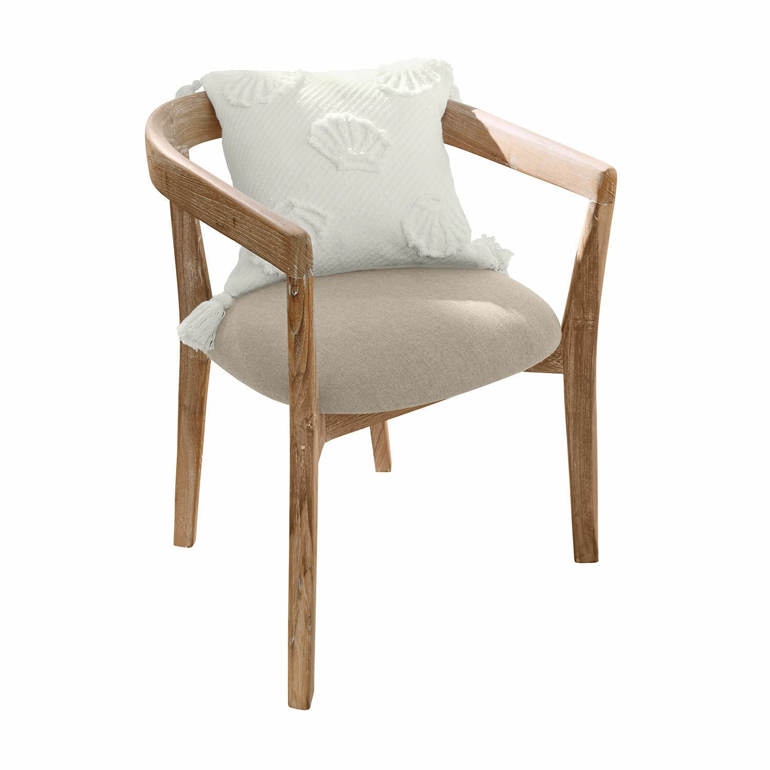 Mirabeau Gartenstuhl Stuhl Lunebois braun/beige