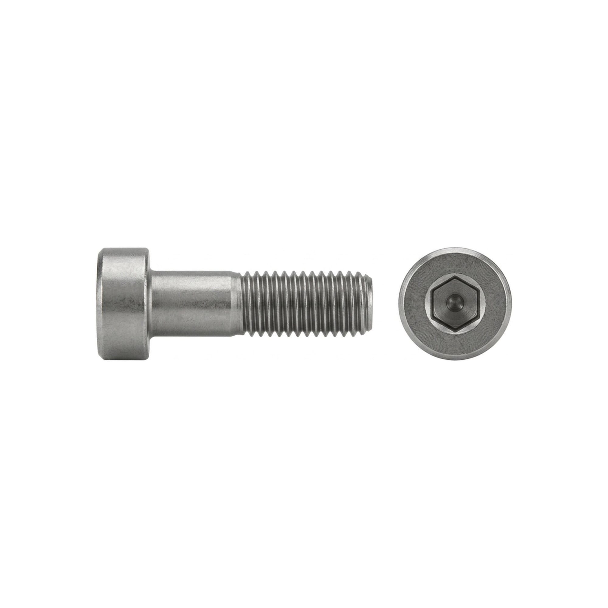 Contorion Schraube DIN 6912 Zylinderkopf-Schaftschraube niedrige Form M5x10 Stahl 8.8 gal