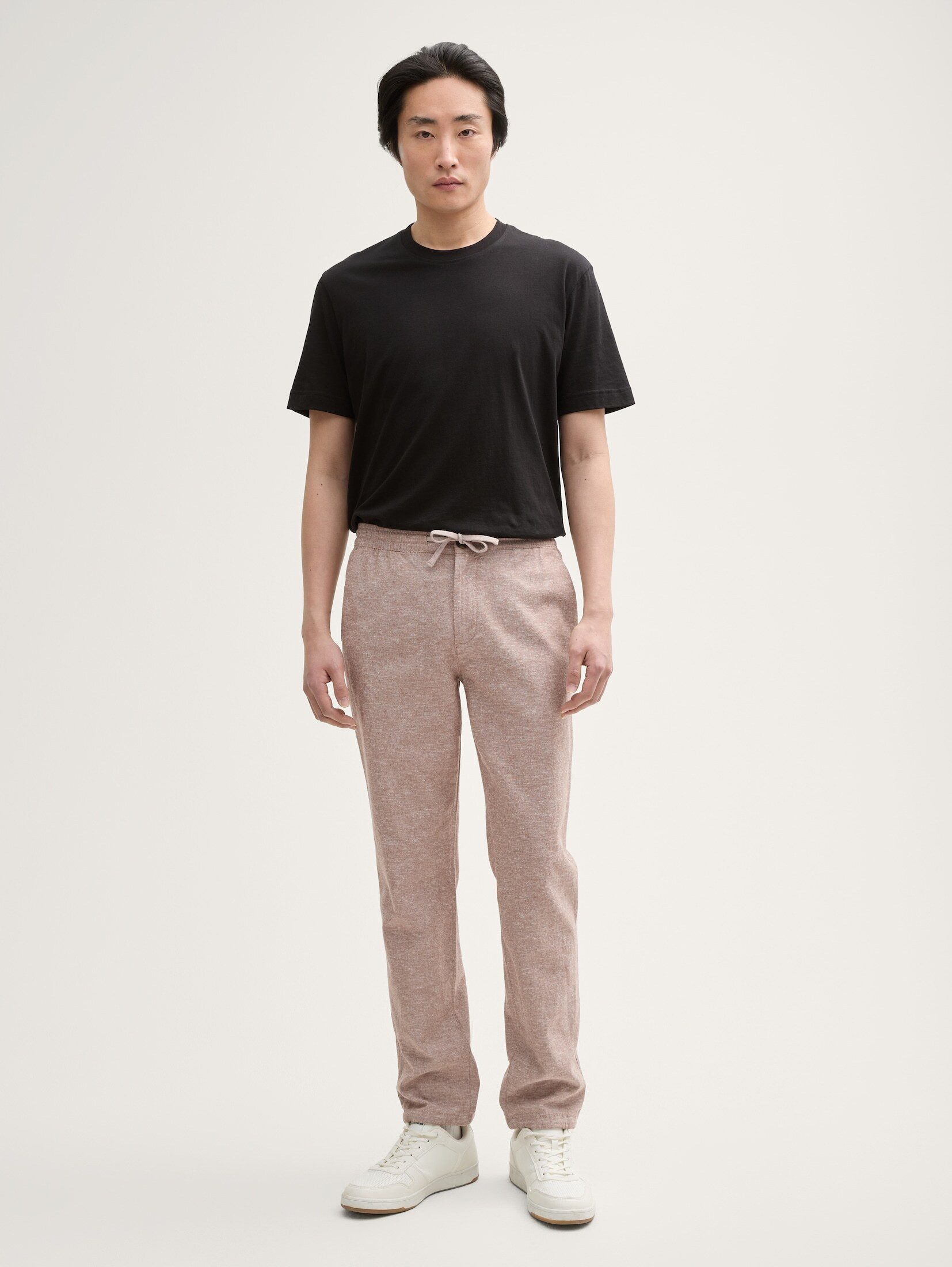 TOM TAILOR Chinohose Hosen & Chino Regular Chino Hose mit Leinenanteil günstig online kaufen